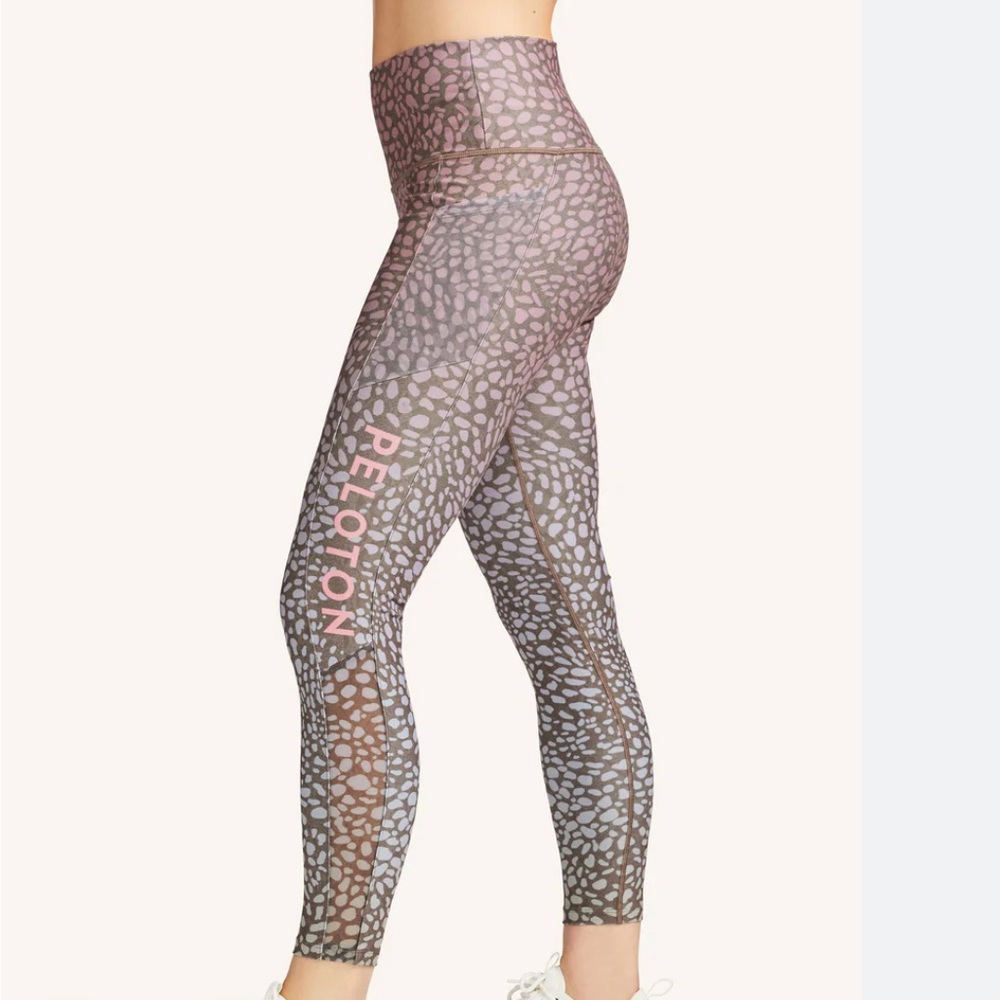 Peloton Leggings Ombré Animal Print - Size Large